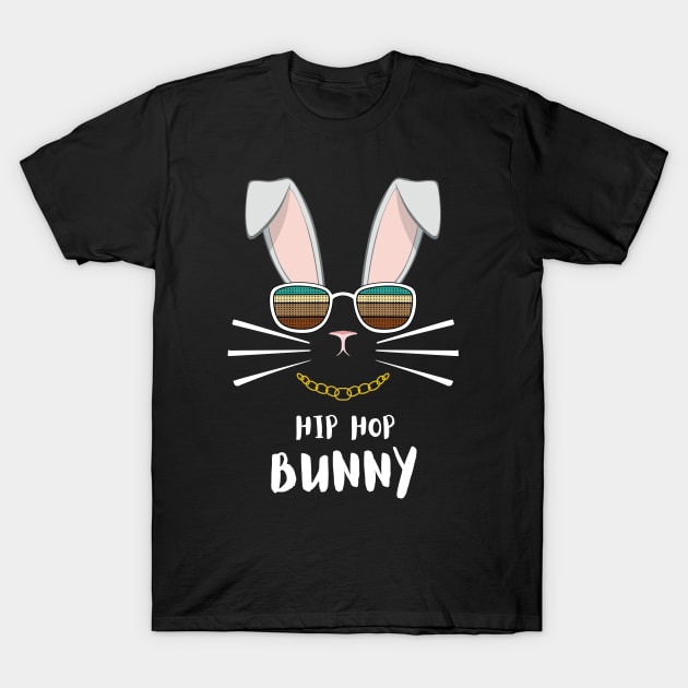 Easter Hip Hop Bunny Rabbit T-Shirt by MasliankaStepan